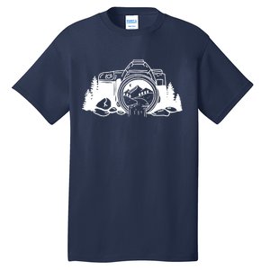 Nature Camera Waterfall Tall T-Shirt