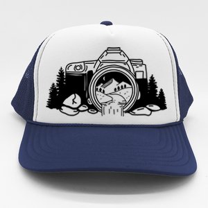 Nature Camera Waterfall Trucker Hat