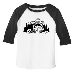 Nature Camera Waterfall Toddler Fine Jersey T-Shirt