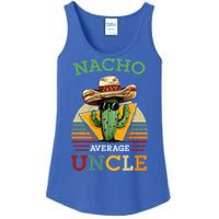 Nacho Average Uncle Mexican Joke Ladies Essential Tank