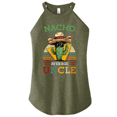 Nacho Average Uncle Mexican Joke Women’s Perfect Tri Rocker Tank