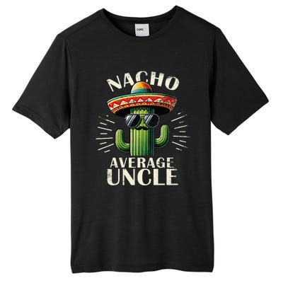 Nacho Average Uncle Funny Cool For Great Uncle Tall Fusion ChromaSoft Performance T-Shirt