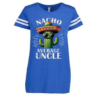 Nacho Average Uncle Gift Funny Best Uncle Enza Ladies Jersey Football T-Shirt