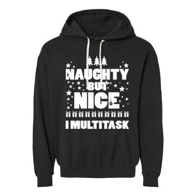 Naughty But Nice I Multitask Garment-Dyed Fleece Hoodie
