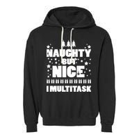 Naughty But Nice I Multitask Garment-Dyed Fleece Hoodie