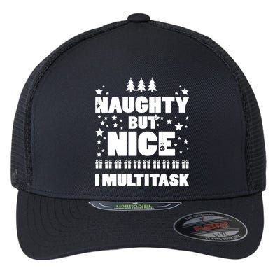Naughty But Nice I Multitask Flexfit Unipanel Trucker Cap