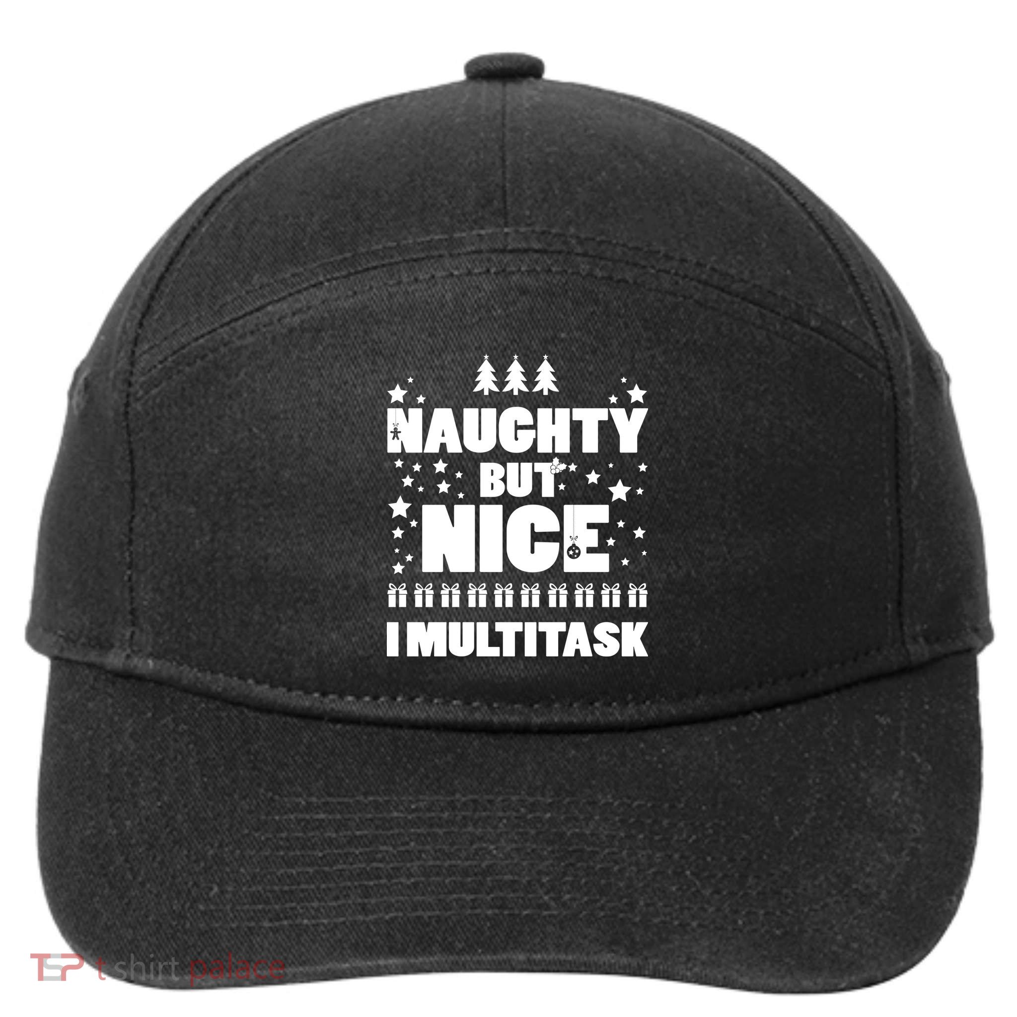 Naughty But Nice I Multitask 7-Panel Snapback Hat