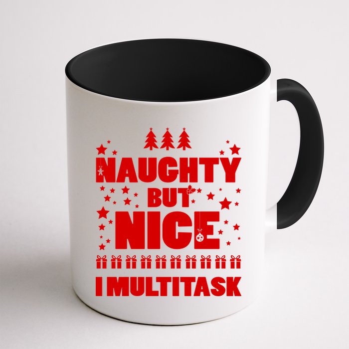 Naughty But Nice I Multitask Mug