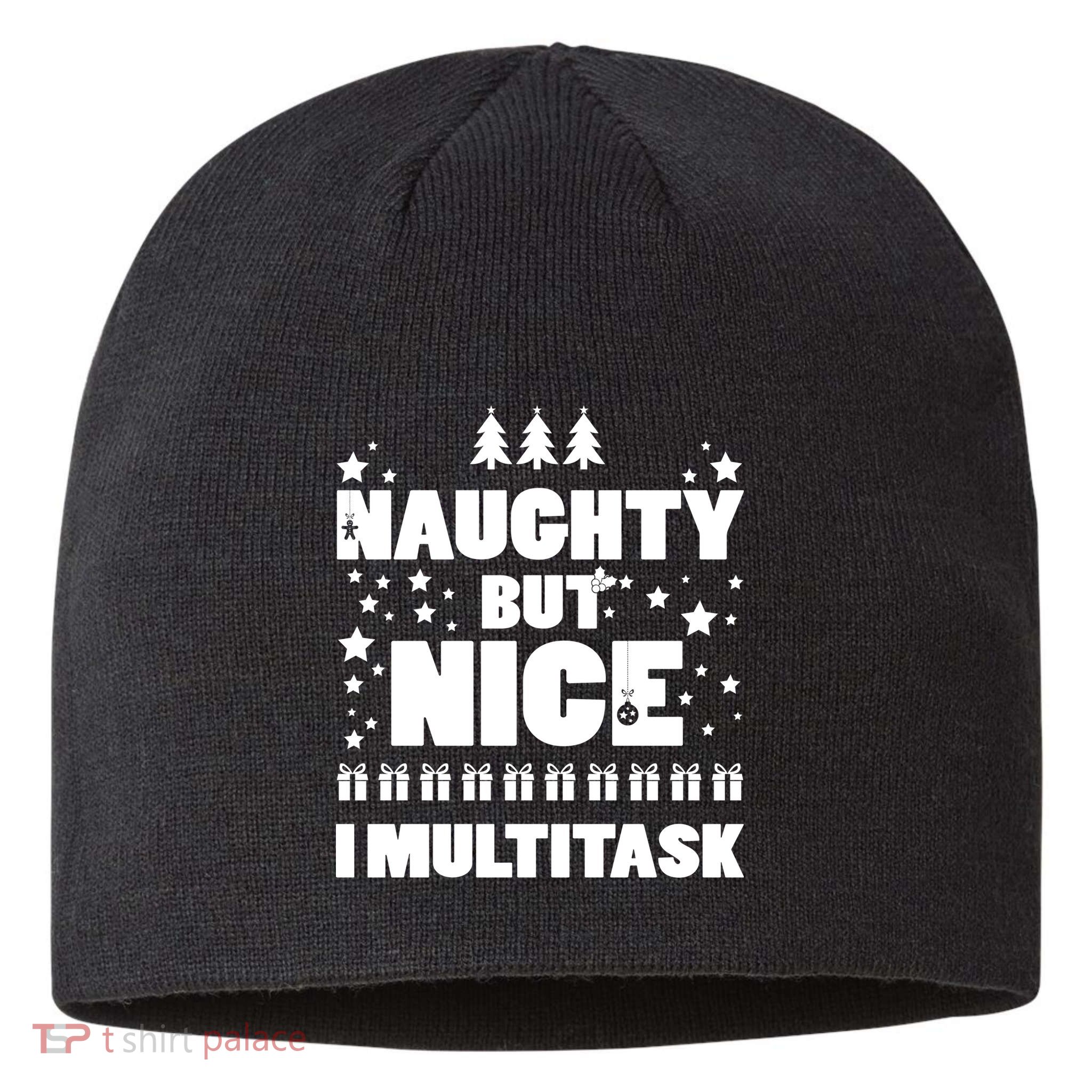 Naughty But Nice I Multitask Sustainable Beanie