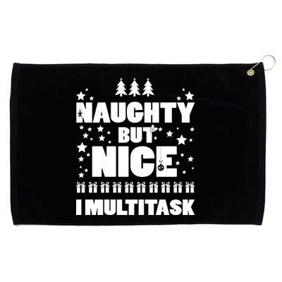 Naughty But Nice I Multitask Grommeted Golf Towel