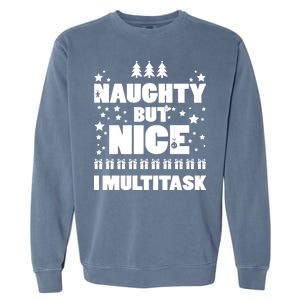 Naughty But Nice I Multitask Garment-Dyed Sweatshirt