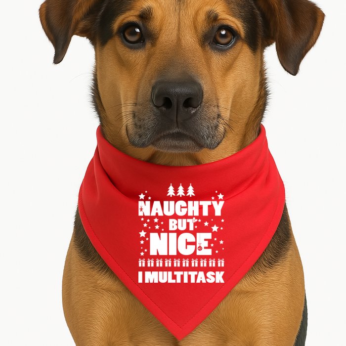 Naughty But Nice I Multitask USA-Made Doggie Bandana