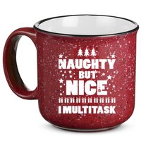 Naughty But Nice I Multitask 15oz Campfire Ceramic Mug