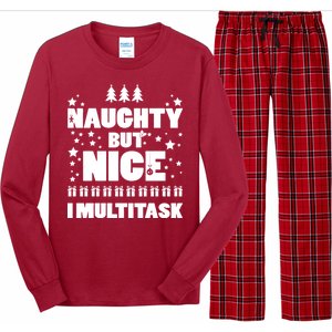 Naughty But Nice I Multitask Long Sleeve Pajama Set