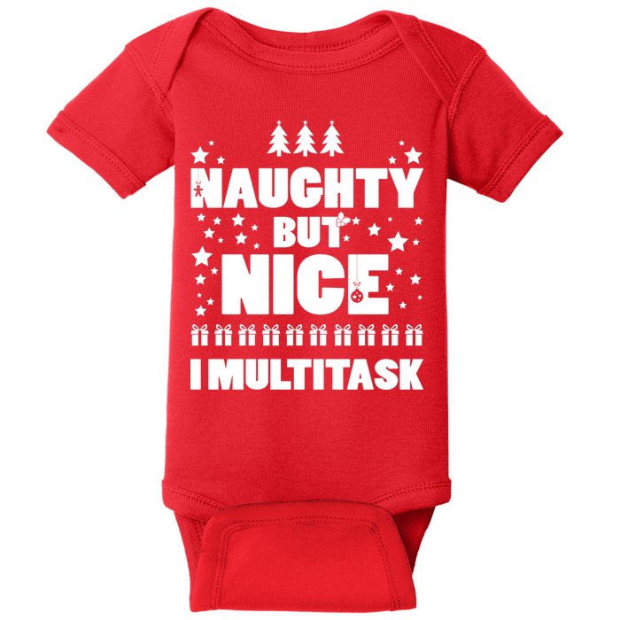 Naughty But Nice I Multitask Baby Bodysuit