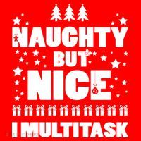Naughty But Nice I Multitask Toddler Sweatshirt