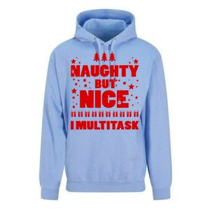 Naughty But Nice I Multitask Unisex Surf Hoodie