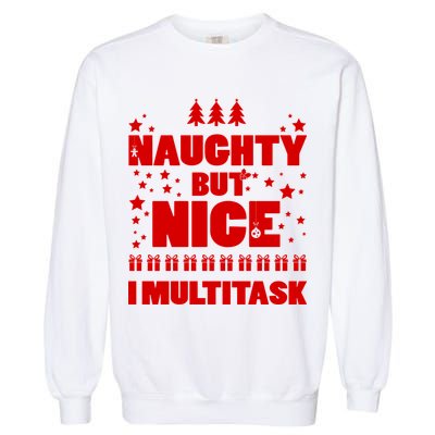 Naughty But Nice I Multitask Garment-Dyed Sweatshirt