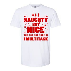 Naughty But Nice I Multitask Softstyle CVC T-Shirt