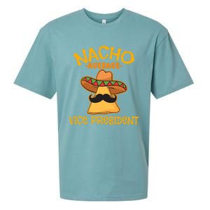 Nacho Average Vice President Mexican Cinco De Mayo Fiesta Gift Sueded Cloud Jersey T-Shirt