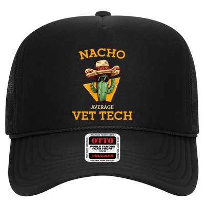 Nacho Average Vet Tech Funny Mexican Veterinary Technicians  Trucker Hat