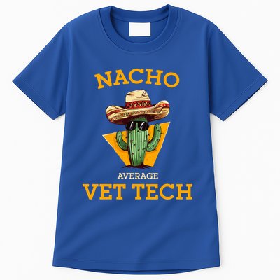 Nacho Average Vet Tech Funny Mexican Veterinary Technicians  Tall T-Shirt