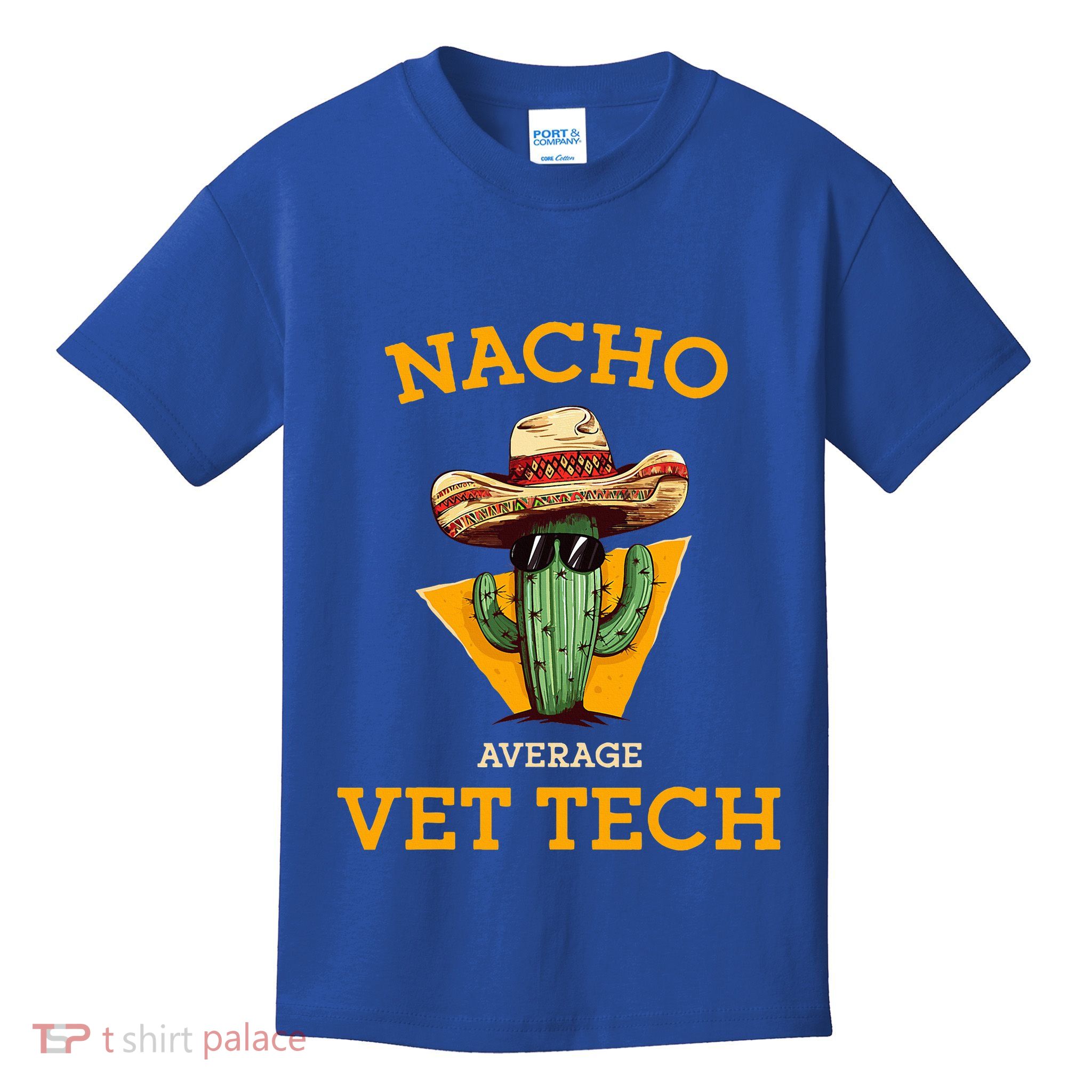 Nacho Average Vet Tech Funny Mexican Veterinary Technicians  Kids T-Shirt
