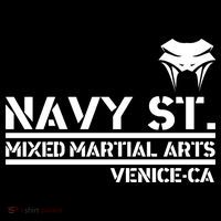 Navy St Mix Martial Arts Venice California Snake Logo Backpack