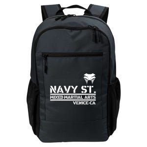 Navy St Mix Martial Arts Venice California Snake Logo Daily Commute Backpack