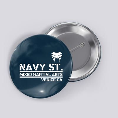 Navy St Mix Martial Arts Venice California Snake Logo Button