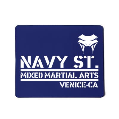 Navy St Mix Martial Arts Venice California Snake Logo Mousepad