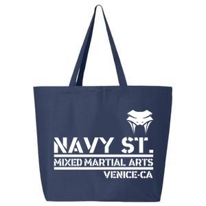 Navy St Mix Martial Arts Venice California Snake Logo 25L Jumbo Tote