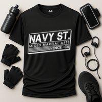 Navy St Mixed Martial Arts Venice Ca Cooling Performance Crew T-Shirt
