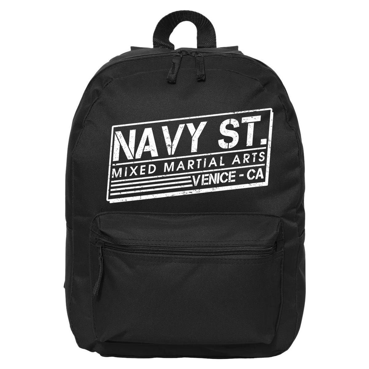 Navy St Mixed Martial Arts Venice Ca 16 in Basic Backpack