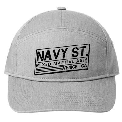 Navy St Mixed Martial Arts Venice Ca 7-Panel Snapback Hat
