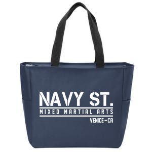 Navy St Mixed Martial Arts Vince CA Zip Tote Bag