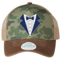 Navy Tux Tuxedo Legacy Tie Dye Trucker Hat
