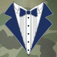 Navy Tux Tuxedo Legacy Tie Dye Trucker Hat