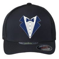 Navy Tux Tuxedo Flexfit Unipanel Trucker Cap