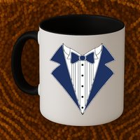 Navy Tux Tuxedo Mug