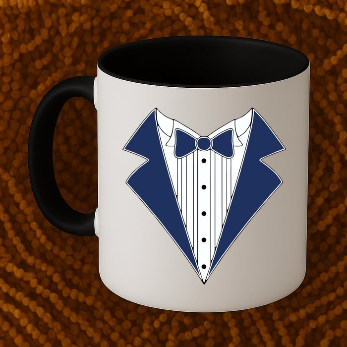Navy Tux Tuxedo Mug