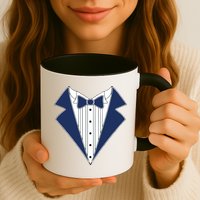 Navy Tux Tuxedo Mug