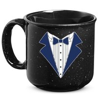 Navy Tux Tuxedo 15oz Campfire Ceramic Mug