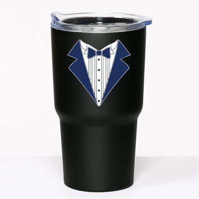 Navy Tux Tuxedo Tumbler
