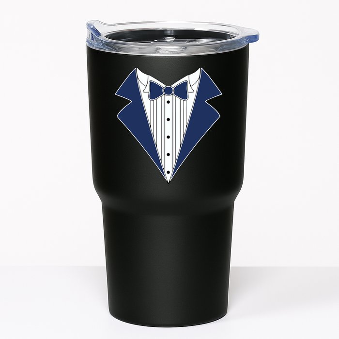 Navy Tux Tuxedo Tumbler