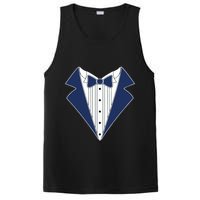 Navy Tux Tuxedo PosiCharge Competitor Tank