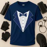 Navy Tux Tuxedo Cooling Performance Crew T-Shirt
