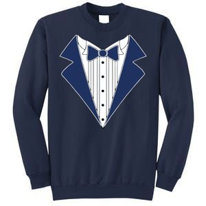 Navy Tux Tuxedo Sweatshirt