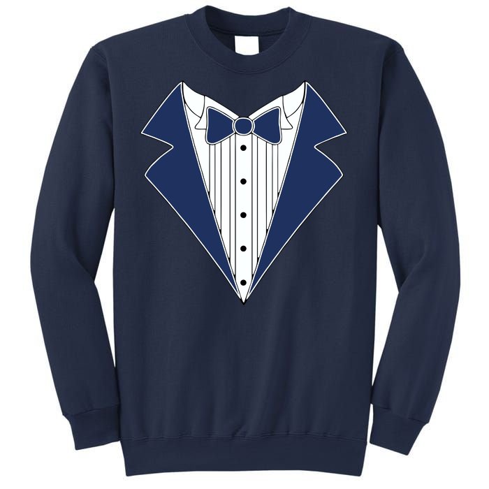 Navy Tux Tuxedo Sweatshirt