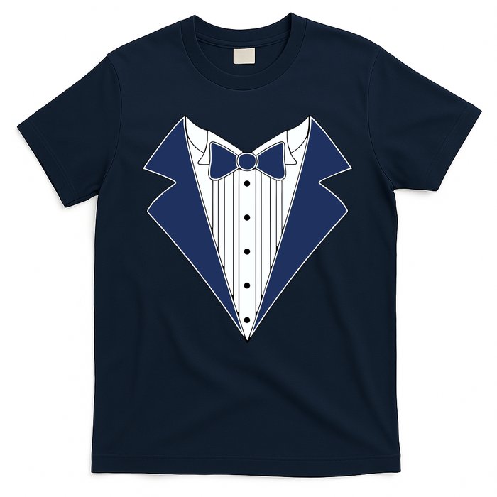 Navy Tux Tuxedo T-Shirt